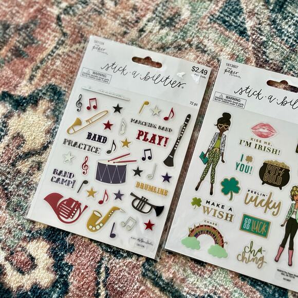 Lot of Stickers Stickabilities Snoopy Current Journaling Scrapbook Bundle - Picture 4 of 5